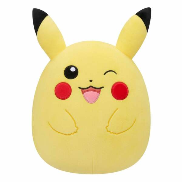 Pokémon Peluche Squishmallows Jumbo Winking Pikachu 51 cm