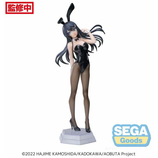 Rascal Does Not Dream of Bunny Girl Senpai Estatua PVC Desktop x Decorate Collections Mai Sakurajima 17 cm