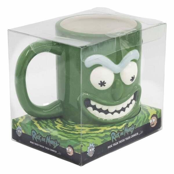 Rick & Morty Taza 3D Pickle Rick 739 ml