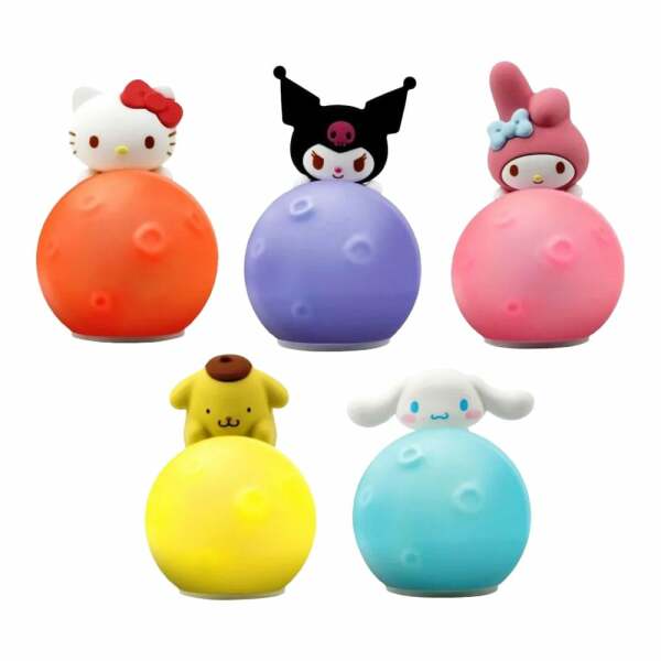 Sanrio Figuras mini Little Moon Light Series Hello Kitty and Friends 8 cm Expositor (12)