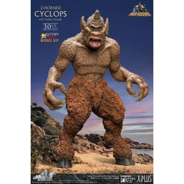 Simbad y la princesa Maqueta Model Kit Soft Vinyl Ray Harryhausens 2-horned Cyclops 30 cm