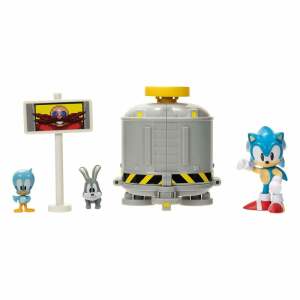 Sonic – The Hedgehog Diorama playset Level Clear 6 cm