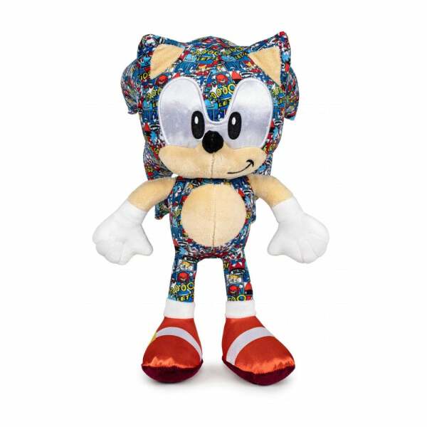 Sonic the Hedgehog Peluche Sonic Pop Comic 30 cm