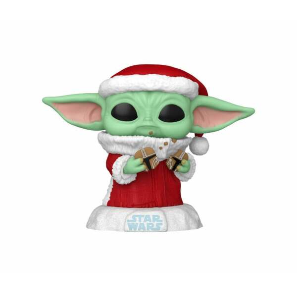 Star Wars: Mandalorian POP! Vinyl Figura Holiday Grogu 9 cm