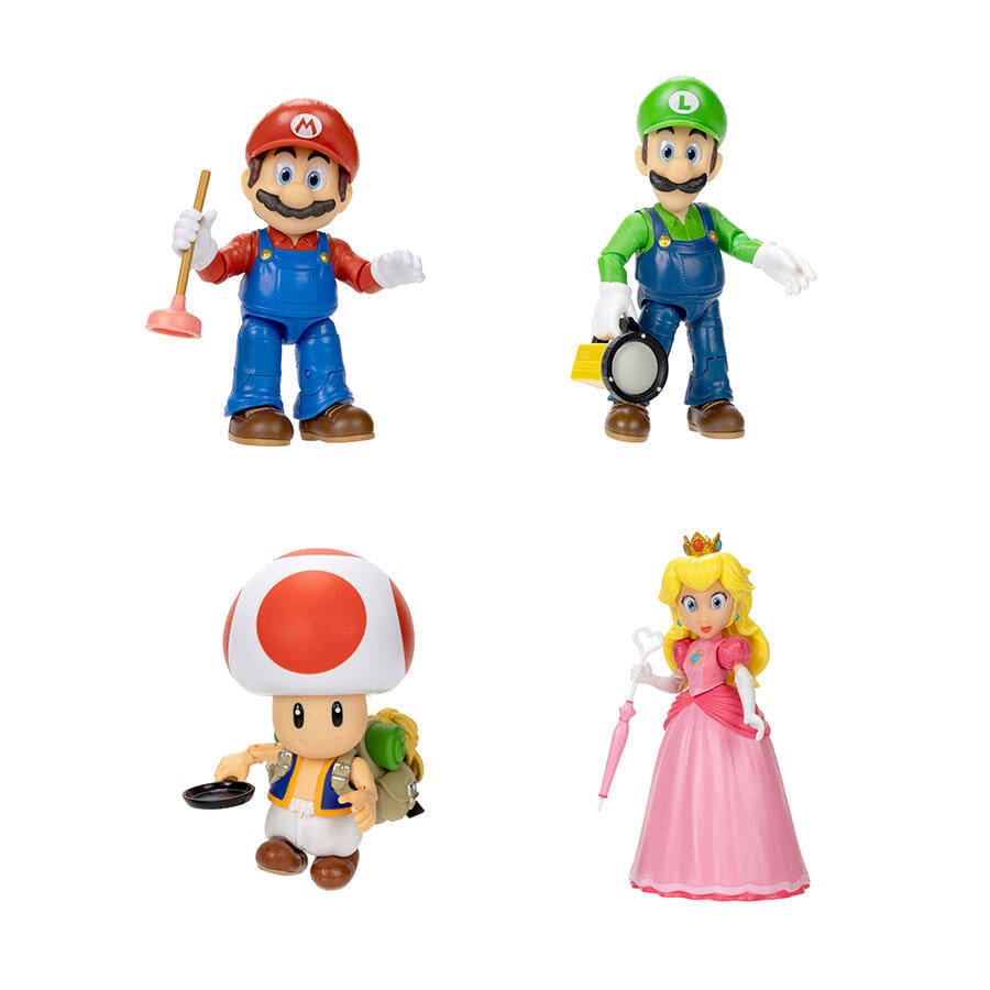 Super Mario Bros. La película Figura 13 cm Surtido (6)