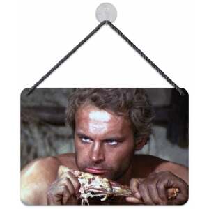 Terence Hill Placa de Chapa Terence 16,5 x 11,5 cm