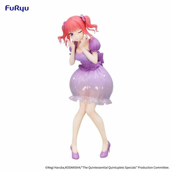 The Quintessential Quintuplets Estatua PVC Trio-Try-iT Nakano Nino Pastel Dress Ver. 21 cm