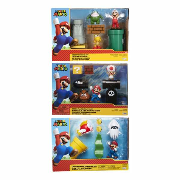 World of Nintendo Super Mario Diorama Set Surtido (6)