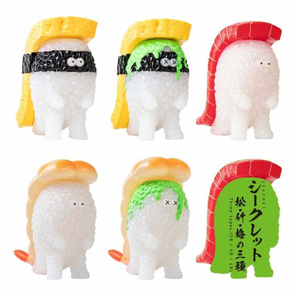 Original Character Minifiguras 1/1 Real Sushi Size 7 cm Sushi Monster Sortiment (6)