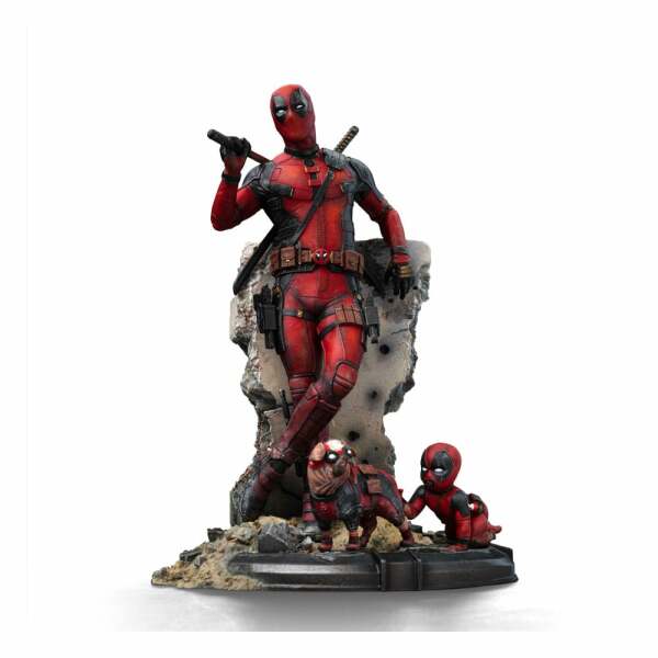 Deadpool 3 Estatua 1/10 Art Scale Deadpool 21 cm