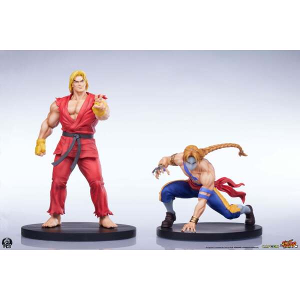 Street Fighter Street Jam Estatuas 1/10 Ken & Vega Set