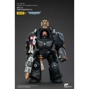 Warhammer 40k Figura 1/18 Iron Hands Captain in Terminator Armour 14 cm