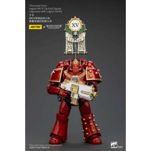 Warhammer The Horus Heresy Figura 1/18 Thousand Sons Legion MK IV Tactical Squad Legionary with Legion Vexilla 12 cm