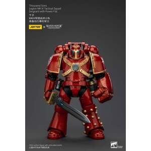 Warhammer The Horus Heresy Figura 1/18 Thousand Sons Legion MK IV Tactical Squad Sergeant with Power Fist 12 cm