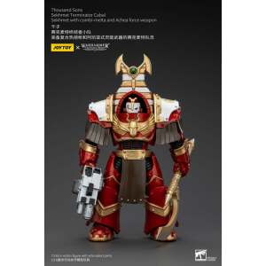 Warhammer The Horus Heresy Figura 1/18 Thousand Sons Sekhmet Terminator Cabal Sekhmet with Combi-Melta and Achea Force Weapon 14 cm