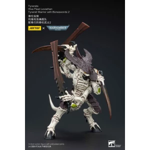 Warhammer 40k Figura 1/18 Tyranids Hive Fleet Leviathan Tyranid Warrior with Boneswords 2 15 cm