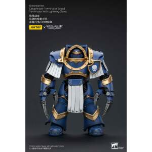 Warhammer The Horus Heresy Figura 1/18 Ultramarines Cataphractii Terminator Squad Terminator with Lightning Claws 14 cm