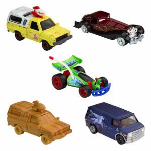 Disney 100th Anniversary Hot Wheels Premium Pack de 5 Vehículos 1/43