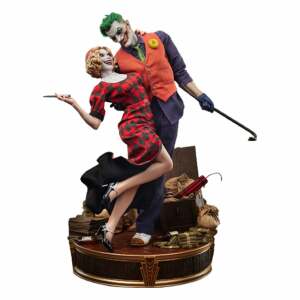 DC Comics Mythos Estatua 1/5 The Joker and Harley Quinn: Lawless Love 41 cm