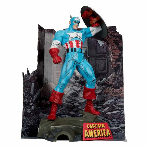 Marvel PVC Estatua PVC 1/6 Captain America (The Amazing Spider-Man #323) 28 cm