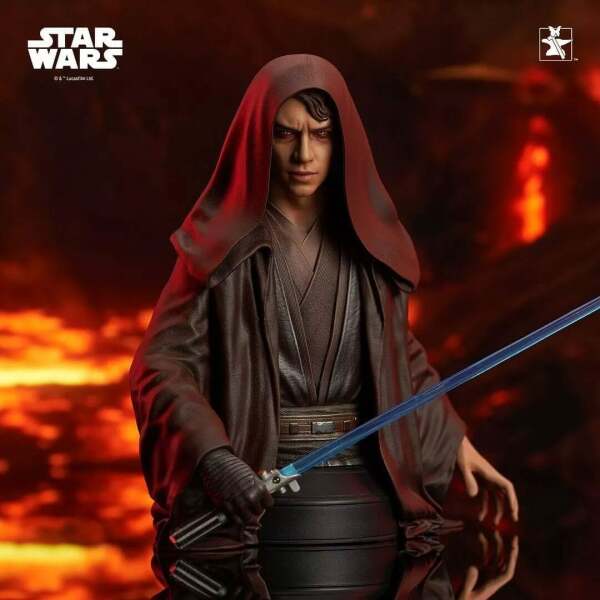 Star Wars Episode III Busto 1/6 Dark Anakin Skywalker 2022 Premier Guild Membership Gift 15 cm