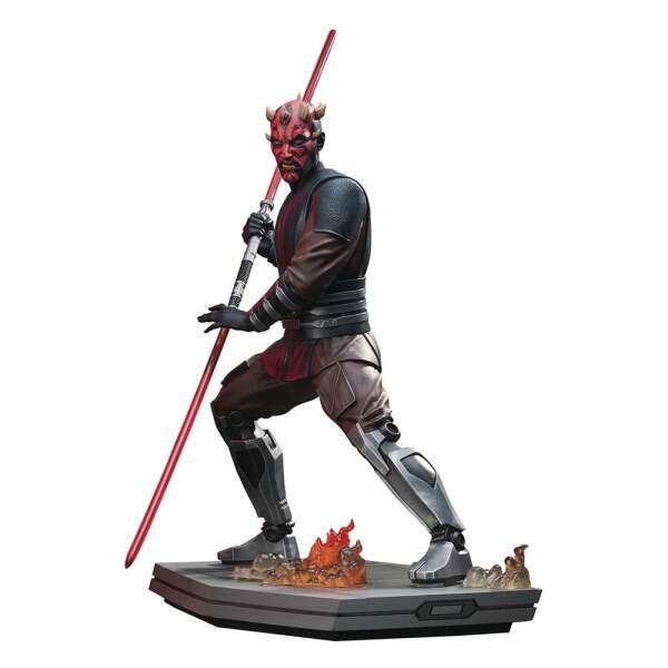 Star Wars: The Clone Wars Estatua Milestones 1/6 Darth Maul Web Exclusive 30 cm