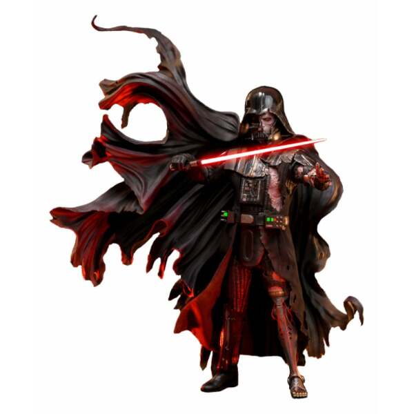 Star Wars Figura 1/6 Darth Vader (Battle Damaged) Deluxe Version 35 cm