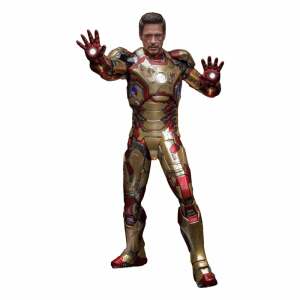 Iron Man 3 Figura Movie Masterpiece Diecast 1/6 Iron Man Mark XLII (2.0) Deluxe 32 cm