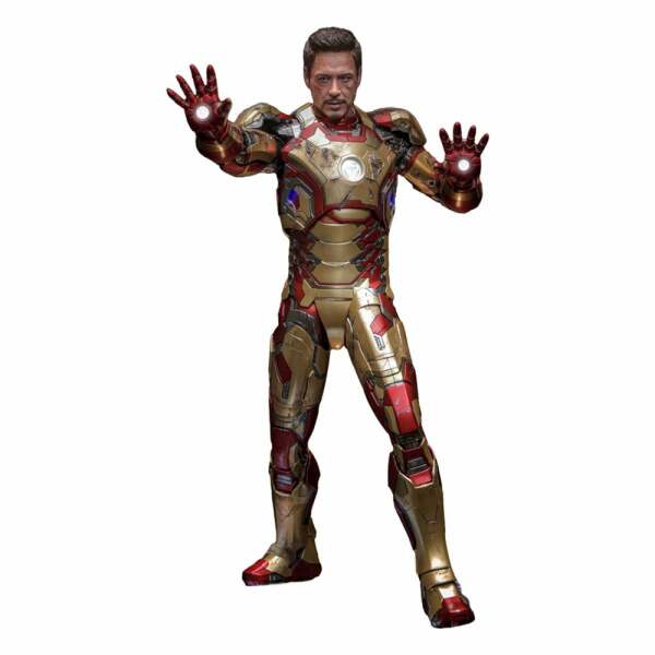 Iron Man 3 Figura Movie Masterpiece Diecast 1/6 Iron Man Mark XLII (2.0) Deluxe 32 cm