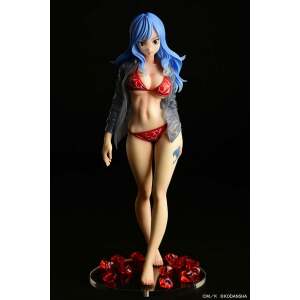 Fairy Tail Estatua 1/6 Jubia Lokser Gravure_Stylesee-through wet shirt Red Bikini!! 25 cm