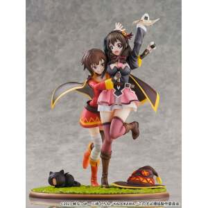 Konosuba: God’s Blessing on This Wonderful World! Estatua PVC SHIBUYA SCRAMBLE FIGURE 1/6 Megumin & Yunyun Futari wa Otomodachi Ver. 26 cm