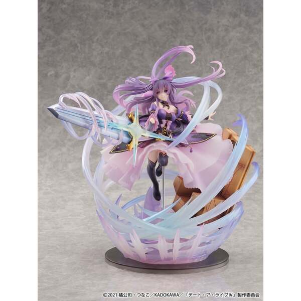 Date A Live IV Estatua PVC SHIBUYA SCRAMBLE FIGURE 1/6 Tohka Yatogami Princess Amethyst Dress Ver. 32 cm