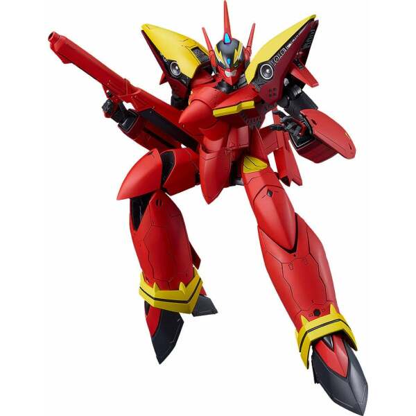 The Super Dimension Fortress Macross PLAMAX Maqueta 1/72 VF-19 Custom Fire Valkyrie (Basara Nekki Unit) 22 cm