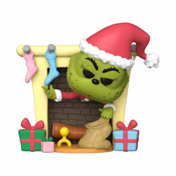 The Grinch POP! Deluxe Vinyl Figura Grinch w/Bag 9 cm