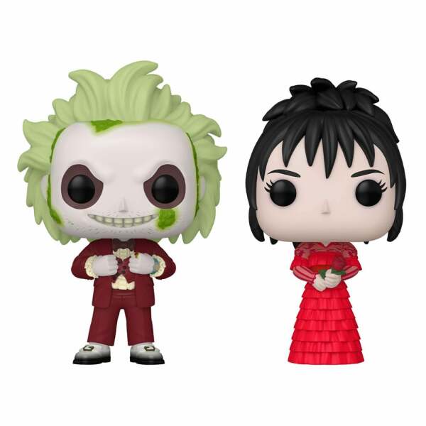 Beetlejuice 2 Pack de 2 POP! Animation Vinyl Figuras Beetlejuice & Lydia Deetz 9 cm