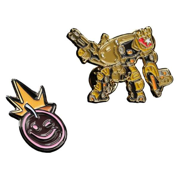 Borderlands Pack de 2 Pins Iron Bear & Borderlands Smiley