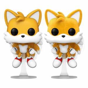 Sonic The Hedgehog POP! Games Vinyl Figuren Tails(Flying)(FL) w/CH 9 cm Surtido (6)