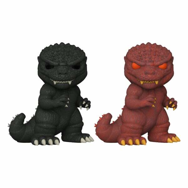 Godzilla 70th Anniversary POP! Movies Vinyl Figuren Godzilla 1984 w/CH 9 cm Surtido (6)