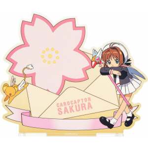 Cardcaptor Sakura Soporte para bolígrafos acrilico 25th Anniversary School Uniform Ver. 13 cm