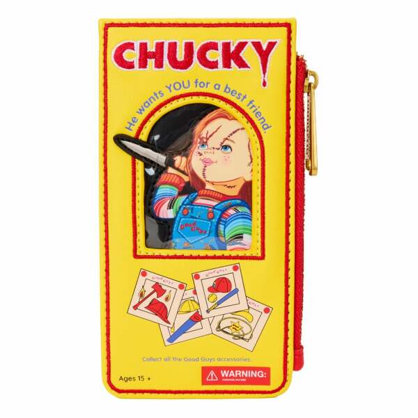 Chucky: el muñeco diabólico by Loungefly Carterita de Carné Chucky