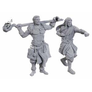 D&D Nolzur’s Marvelous Miniatures Pack de 2 Miniaturas sin pintar Archdruid & Martial Arts Adept