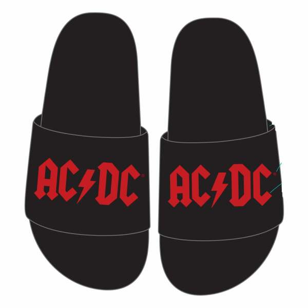 AC/DC Zapatillas Logo talla L