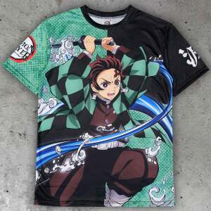 Demon Slayer: Kimetsu no Yaiba Camiseta Tanjiro Kamado  talla L