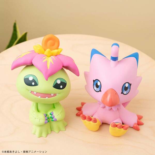 Digimon Adventure Estatuas PVC Look Up Tentomon & Palmon 11 cm (with gift)