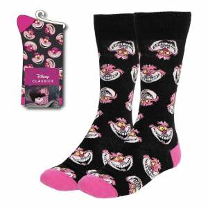 Disney calcetines Alicia en el Pais de las Maravillas Gato de Cheshire Faces 36-43