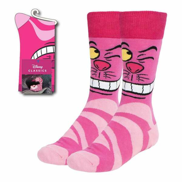 Disney calcetines Alicia en el Pais de las Maravillas Gato de Cheshire Twink 36-43