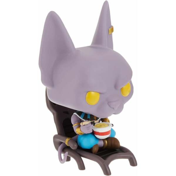 Dragon Ball SuperPOP! Animation Vinyl Figura Beerus Eating Noodles 9 cm