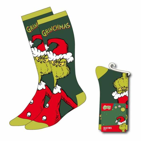 El Grinch Calcetines Grinchmas 38-45