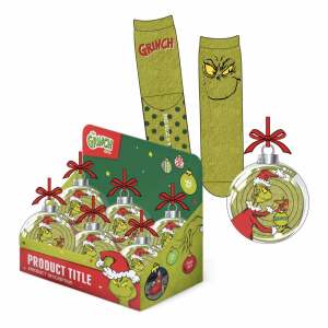 El Grinch Decoración Árbol de Navidad con Calcetines antideslizantes 38-45