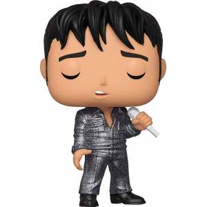 Elvis Presley POP! Rocks Vinyl Figura ’68ComebackSpecial(DGLT) 9 cm